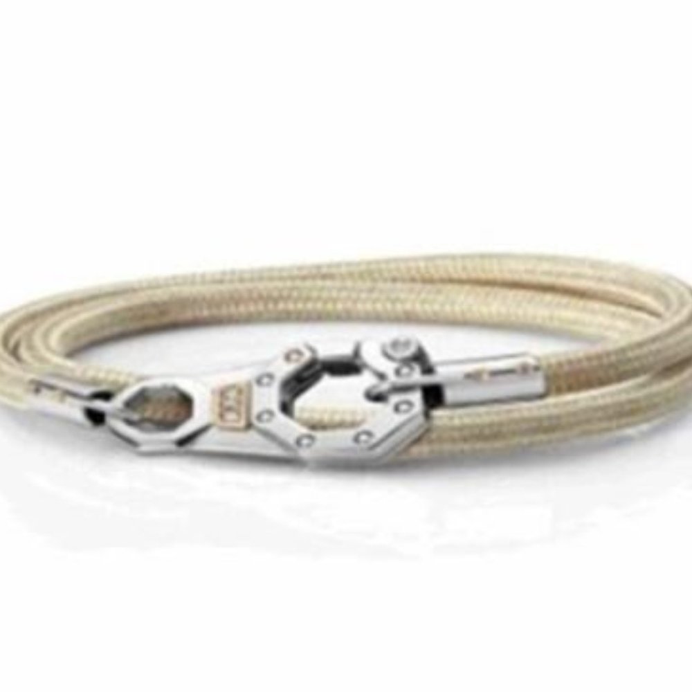 BARAKA Men's BR271041ROAC220007 8848 Collection Gold Diamonds Bracelet